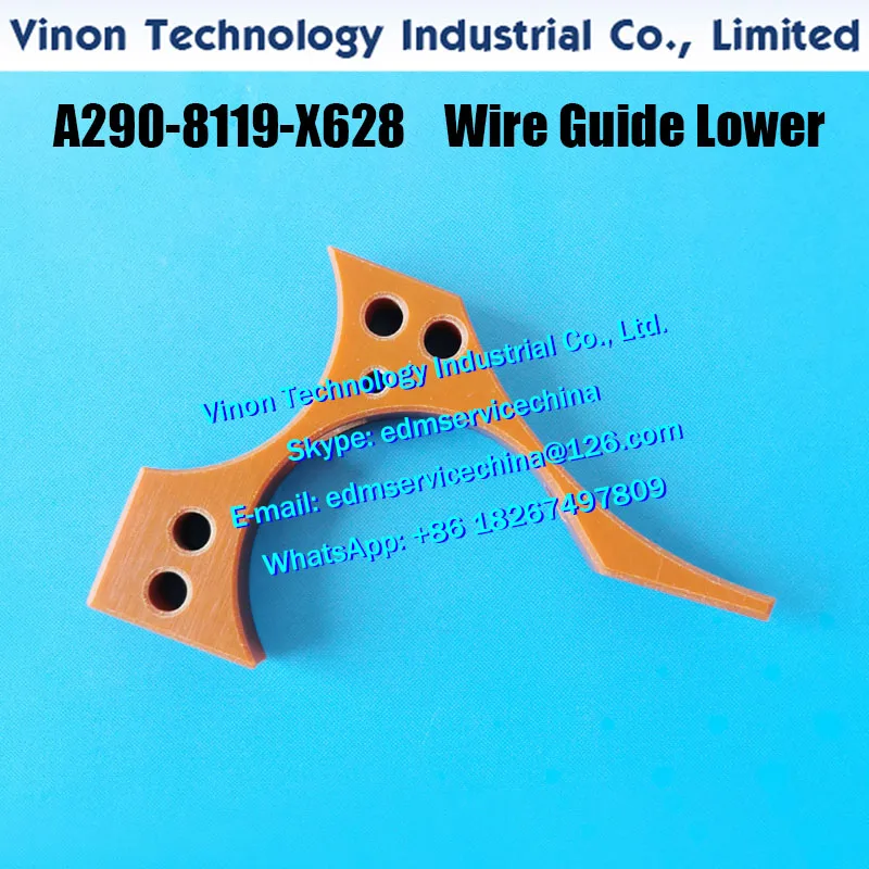 A290-8119-X628 EDM Wire Guide Lower for Fanu c iD, iE machine A290.8119.X639, A2908119X639 edm accessory components