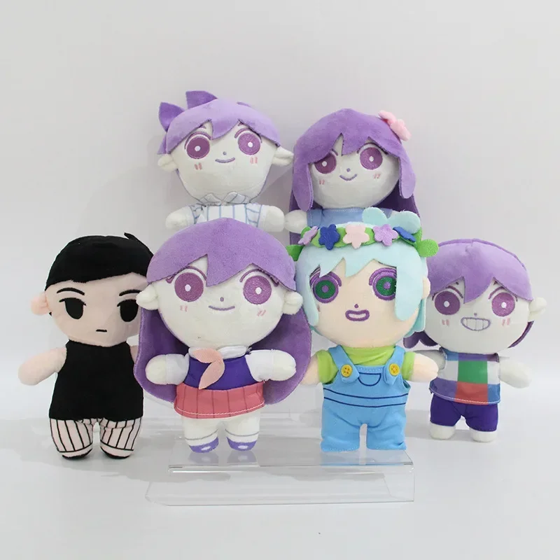 

Omori Plush Toys Cartoon Sunny Aubrey Kel Mari Merch Stuffed Dolls OMORI Cosplay Plushies Figure Kids Peluche Christmas Gifts