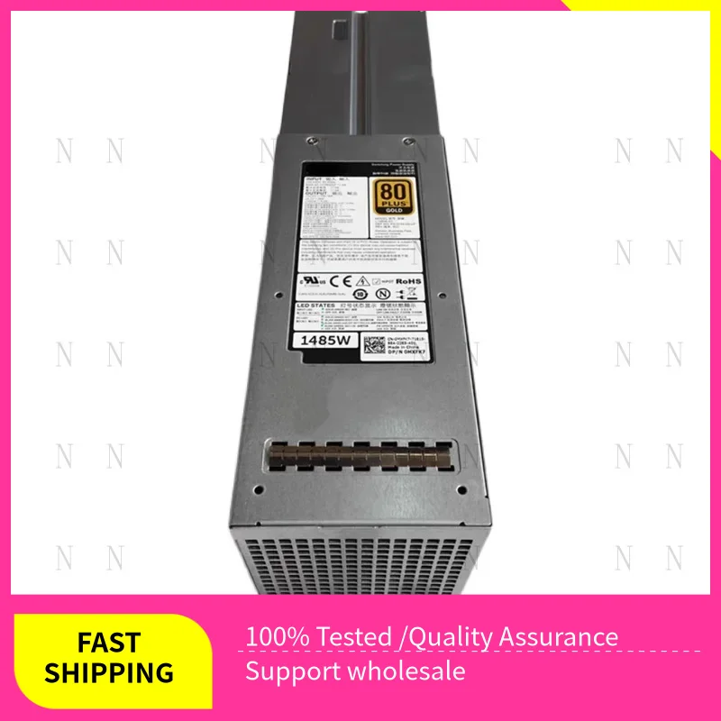 

XQ для Dell PowerEdge SC4020 SC5020 Блок питания 1485 Вт DH1485E-S0 MXFK7 T7KFK 8X0VH