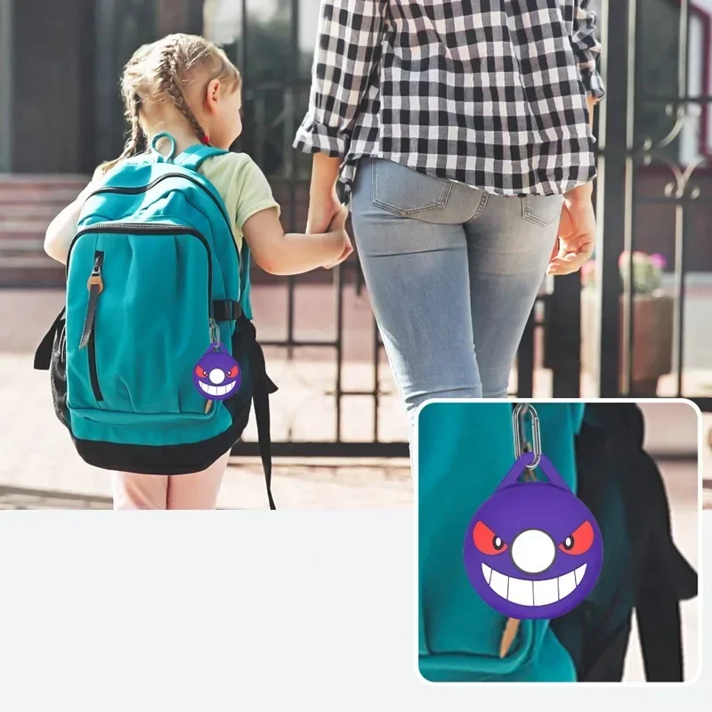 Pokemon Pikachu Silicone Protective Case for Pokemon GO Plus + Anime Shockproof Shell Cover with Rope for Poke Mon Go Plus Gift view 5