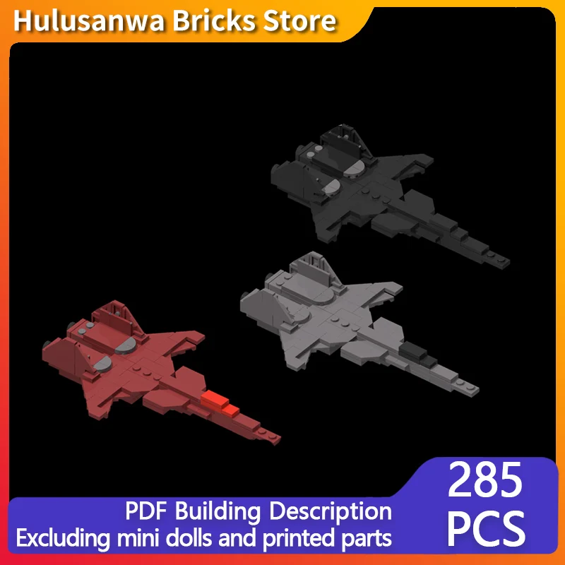 

ADF-01 Military Fighter Jets Model MOC Building Bricks War Equipment Modular Technology Gifts Holiday Assemble Children Toy Suit