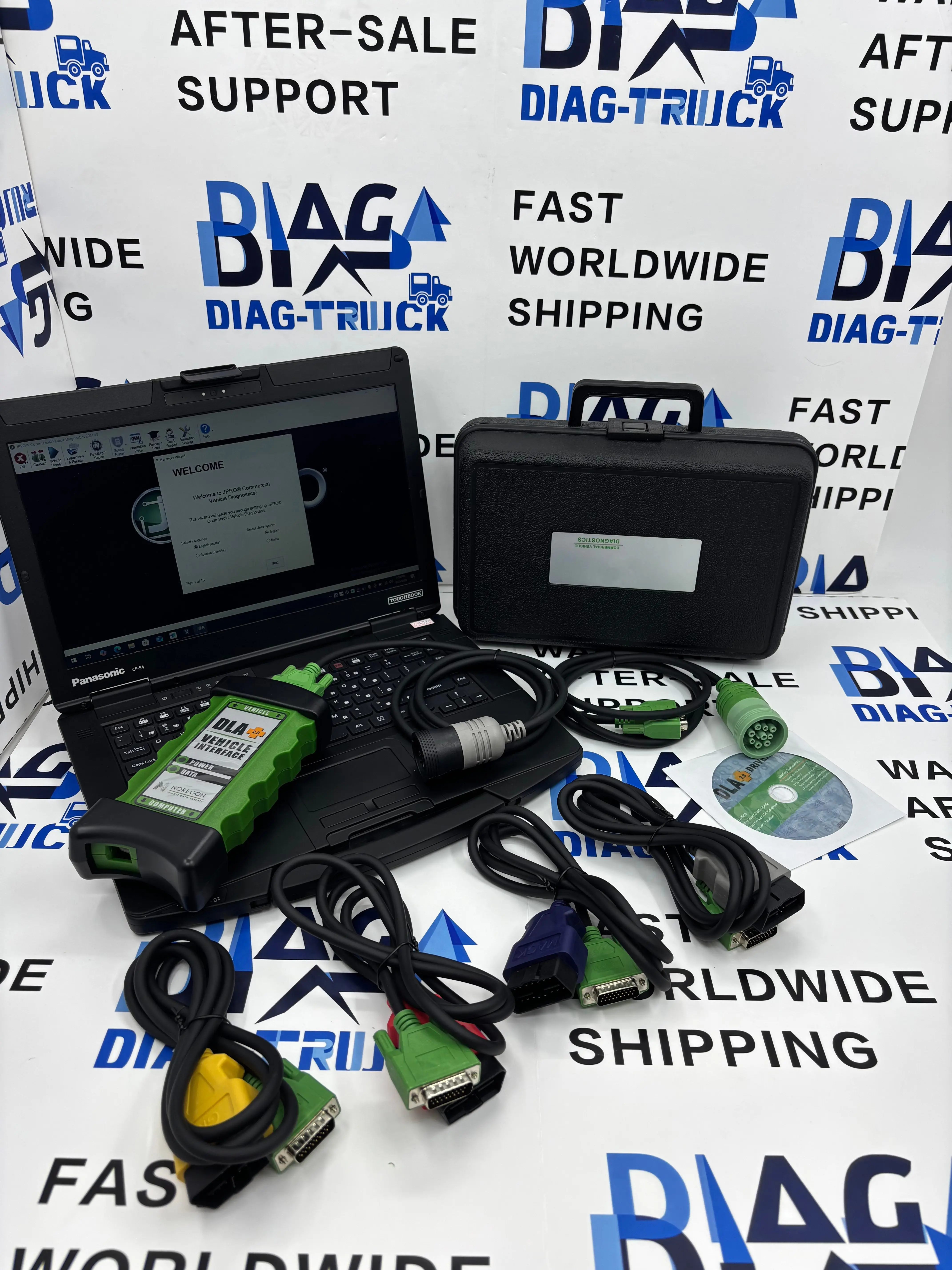 Heavy Equipment Diagnostic Tool - Scanner de Diagnostic de camion robuste