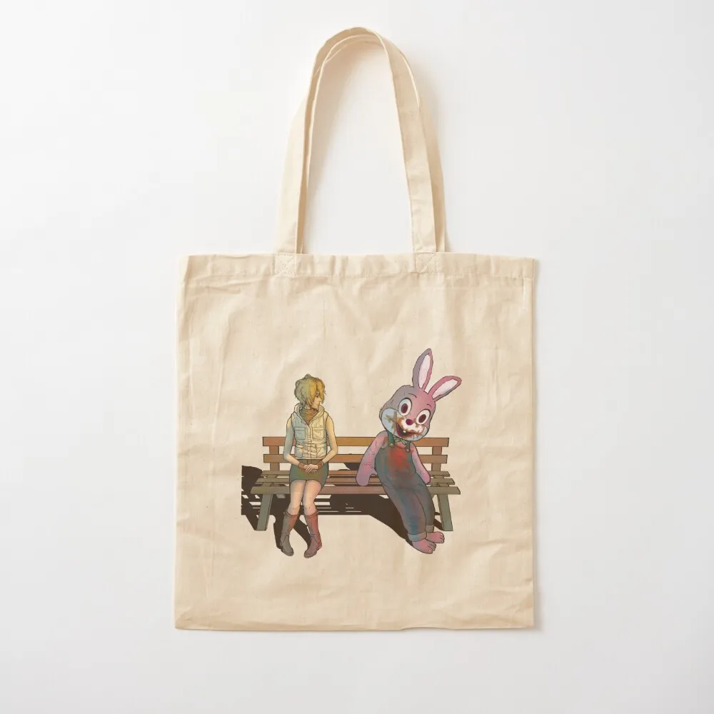 

Silent Hill 3 Design Tote Bag Customizable tote bag foldable reusable bag Canvas Tote