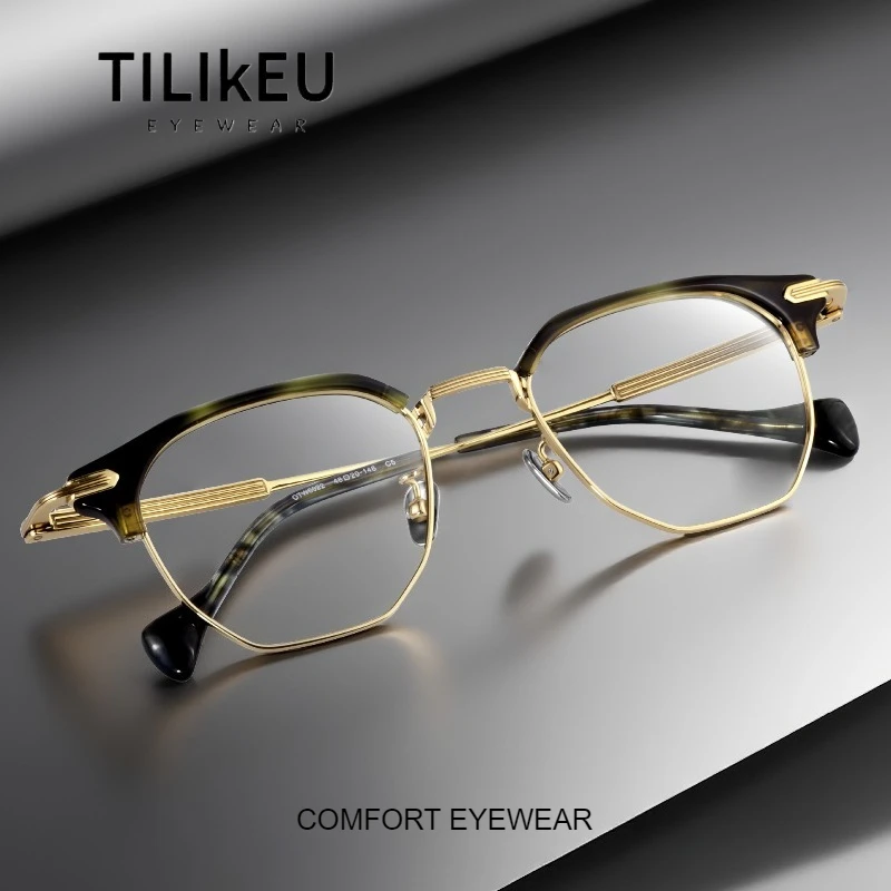 2026-new-pure-titanium-glasses-frames-for-men-business-retro-browline-acetate-polygonal-eyeglasses-women-luxury-designer-eyewear