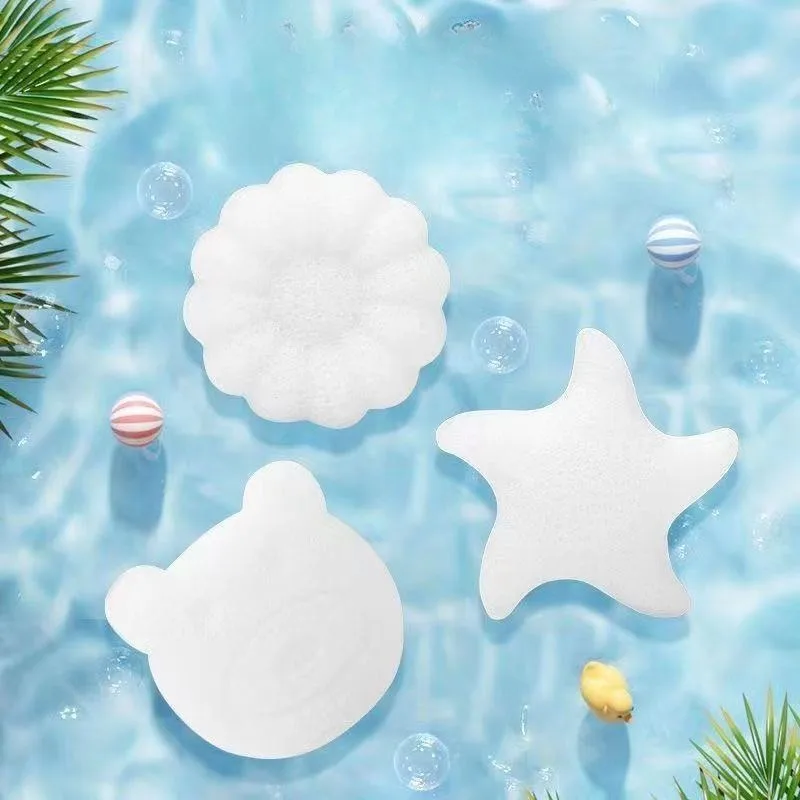 

1 шт., губка для ванны, детский инструмент для мытья лица и мытья волос, детский хлопок для ванны, домашний отшелушивающий агент, уход за ребенком