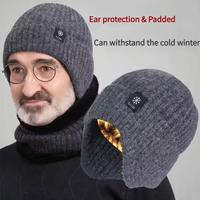 Winter Keep Warm knitted Fabric Hat For Adult Unisex Skullies & Beanies