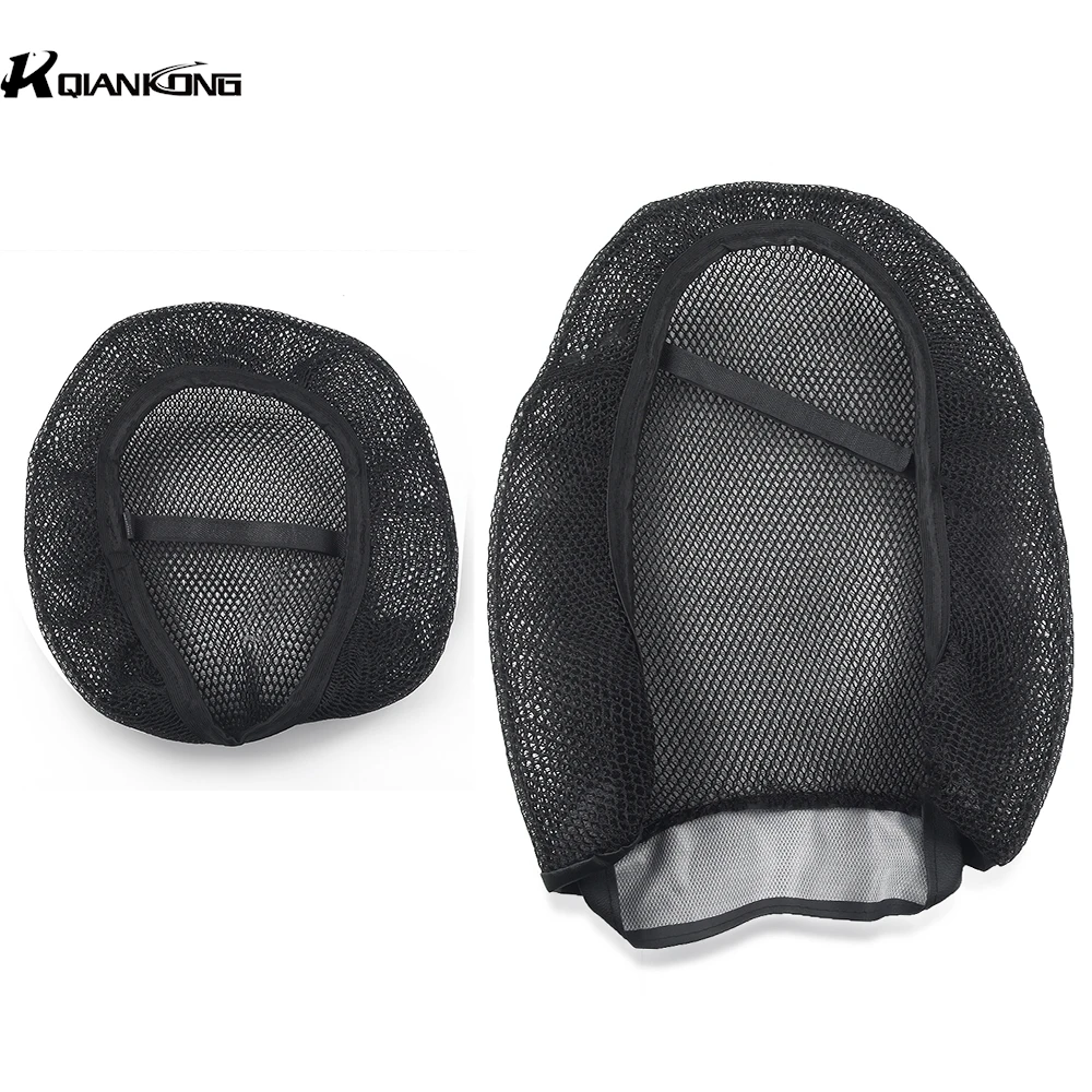 Anti-Slip Motorcycle Seat Cushion Cover FOR BMW R1200GS 2013-2018 GS 1200 LC year 2017 Nylon Mesh Saddle Seat Protector Covers