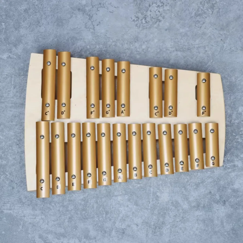 Box Type Xylophone Percussion Instrument for Kids Sound Healing Professional 20 Note Glockenspiel Musical Instruments