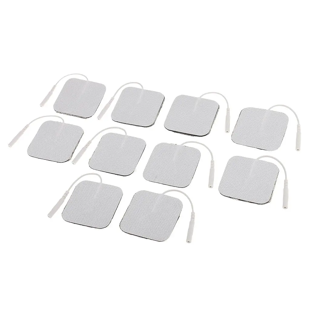 Lot of 10pcs REUSABLE SELF-ADHESIVE Replacement Pads Digital Massager Patches