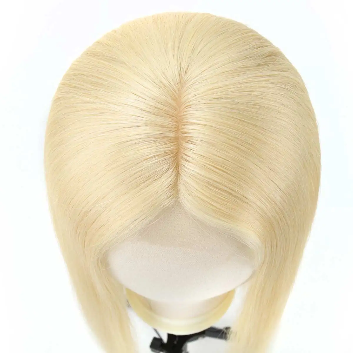 TUW21 Silk Top Hair Topper 100% Virgin Human Hair Natural Looking Hairpiece for Women with Thinning Hair Human Hair Toppers
