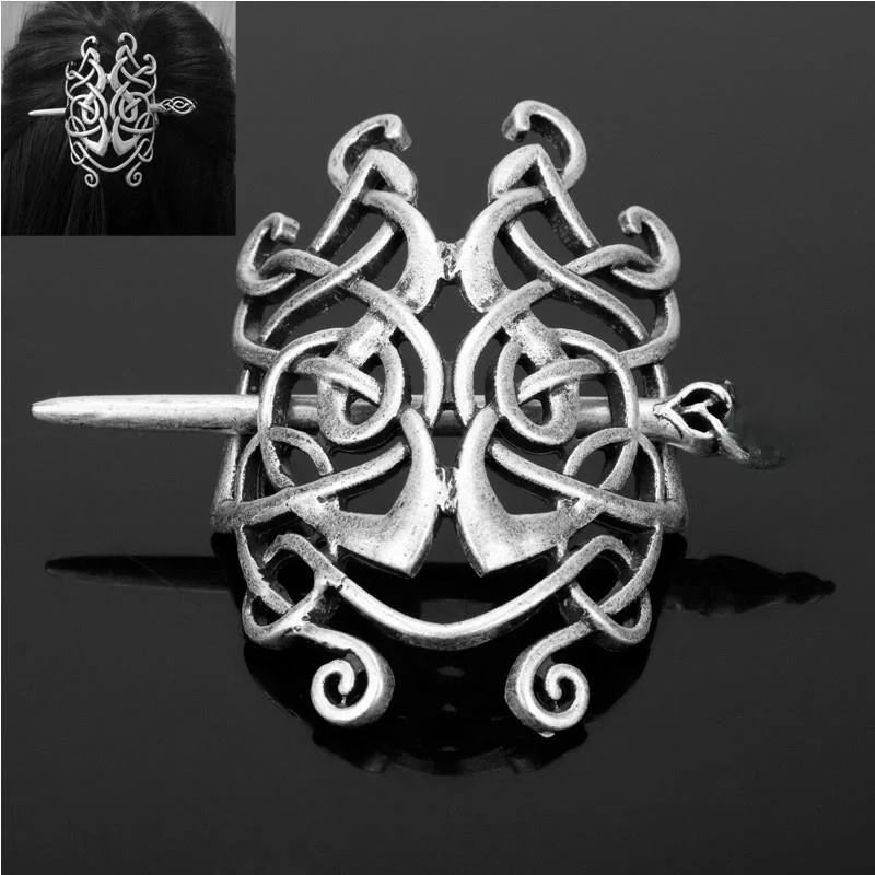 New Celtic Knot Hairpin Retro Metal Hair Accories ular Hair Jewelry Hairpin Headwear Faionable Hair Accories