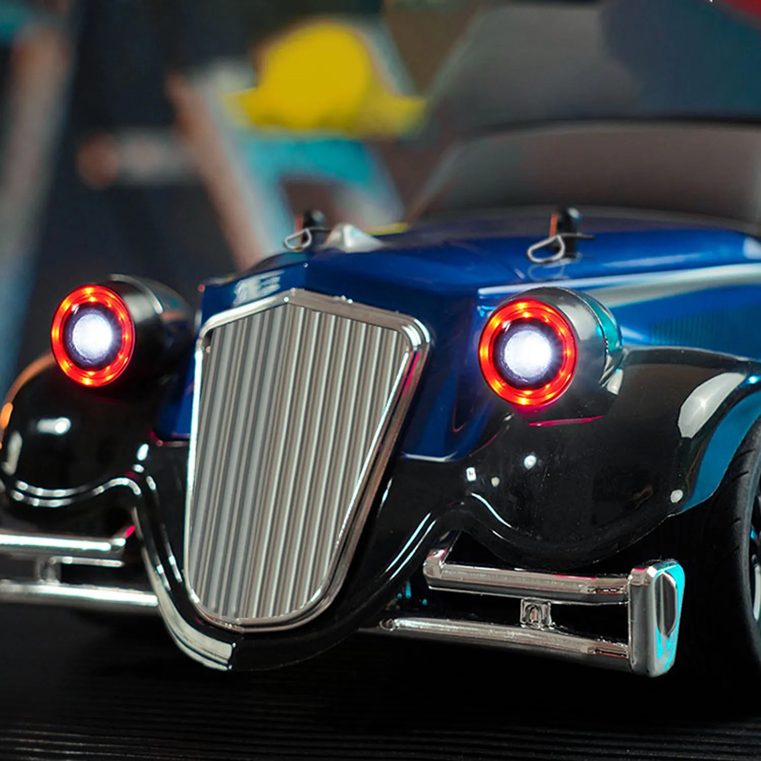 

1/16 SCY 16302 AWD RC Vintage Drift Vehicle Flowing Water Light 180MM Wheelbase RTR Electric Toy for Collectors Beginners