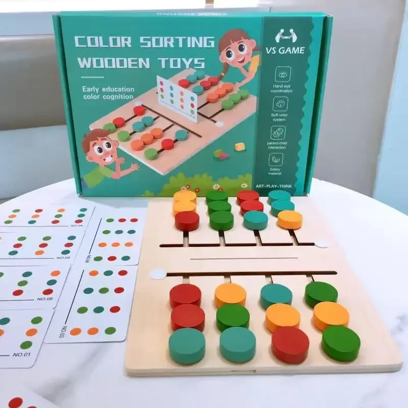 Papan Puzzle Mainan Olahraga Blok DIY Konstruksi Dekorasi Koleksi Hadiah Kreatif Mainan Kayu Teka-teki Geser Permainan Anak-anak