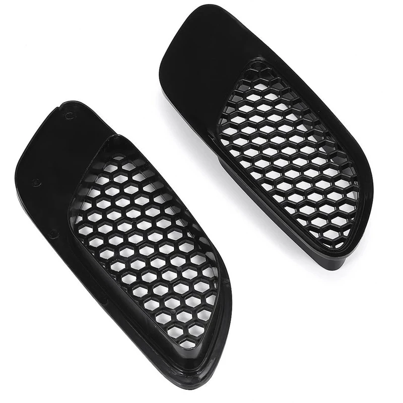 4PCS Air Vent For Real M3 Model Car Front Air Scoop Bonnet Vent Hood Vent Louvers For-BMW E90 E91 E92 E93 M3 ABS