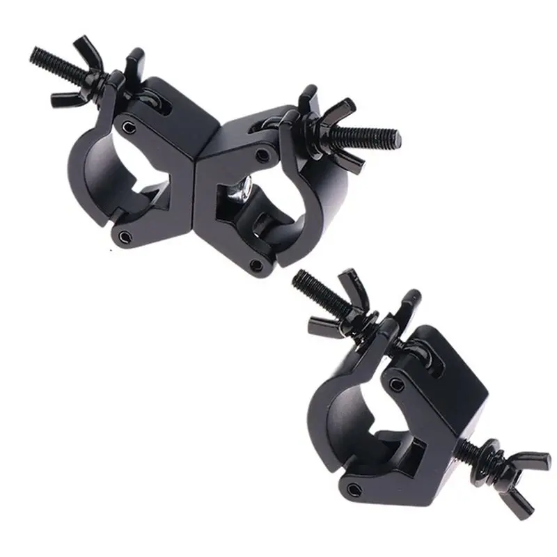 75STO-Lighting Clamp Aluminium Truss Clamps 28-35Mm Tube O Hook Stage Mount Bracket