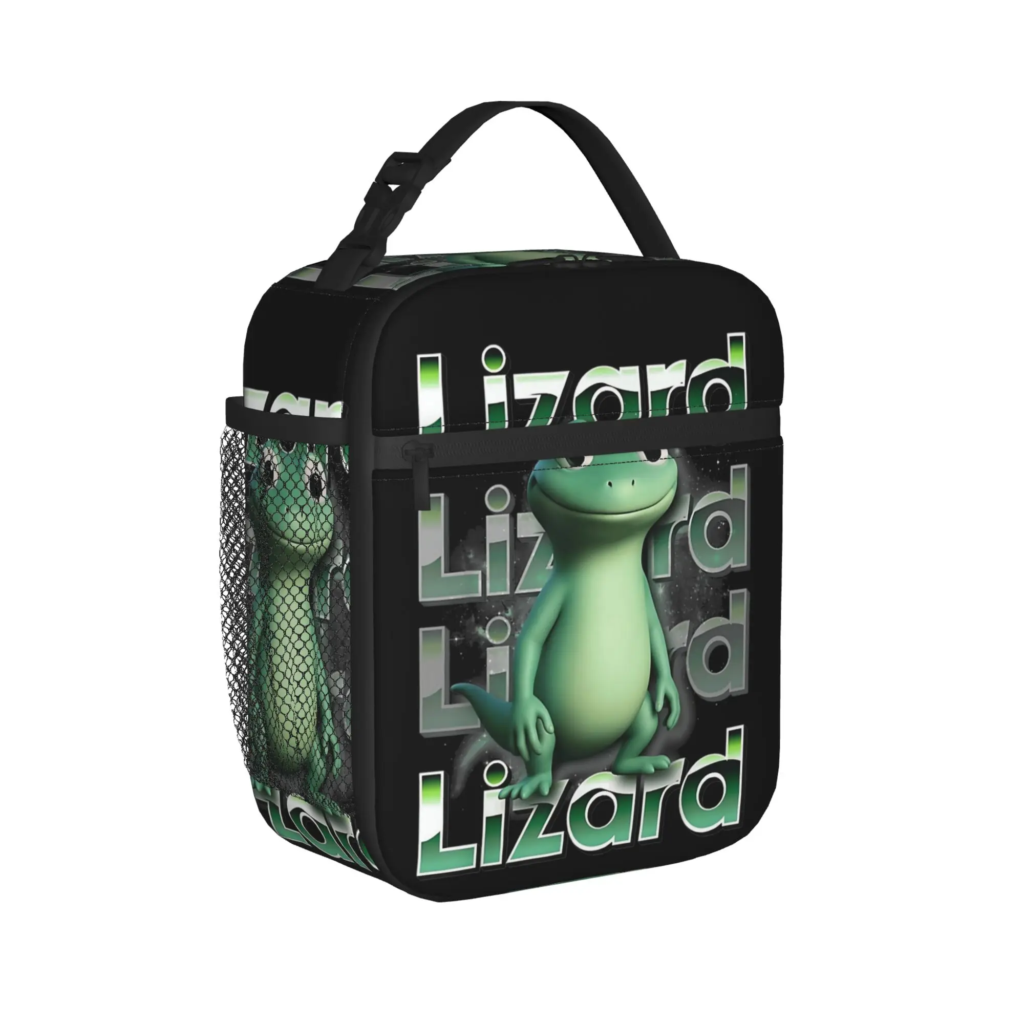 Tom Lizard Lizard Insulated Lunch Bag Portable Hoppers Lunch Container Cooler Bag Tote Lunch Box School  Outdoor Bento Pouch