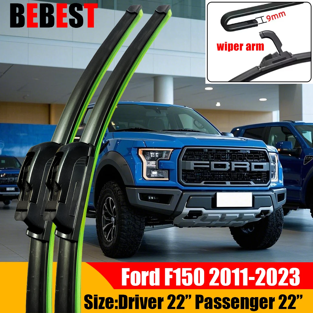 2PCS Car Wiper For Ford F150 Windshield Front Wiper Blades  Brushes And Accessories 2011 2012 2013 2014 2015 2016 2017 2018 2019