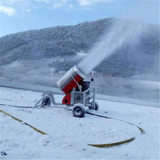 Stable Performance Durable Outdoor Ski Resort Snow Making Machine Cannon Fan Generator Shed
