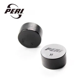 PERI-Professional Black Ice Bilhar Pool Cue Tip, dureza 14mm, S, M, H