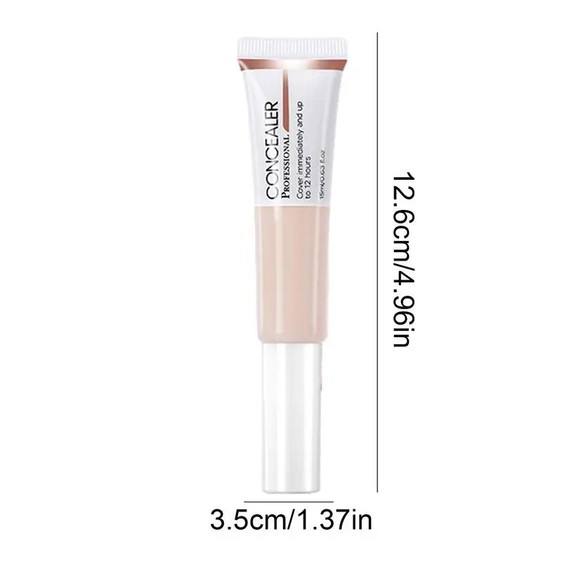 Palo Corrector de cobertura completa, maquillaje facial, acabado cremoso para debajo de los ojos, borrador de imperfecciones