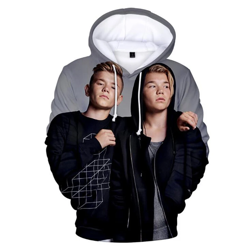 2023 NEW Marcus and Martinus 3D Print Hoodies Women Men Fashion Casual Hooded Sweatshirts Harajuku Streetwear Oversized Hoodie