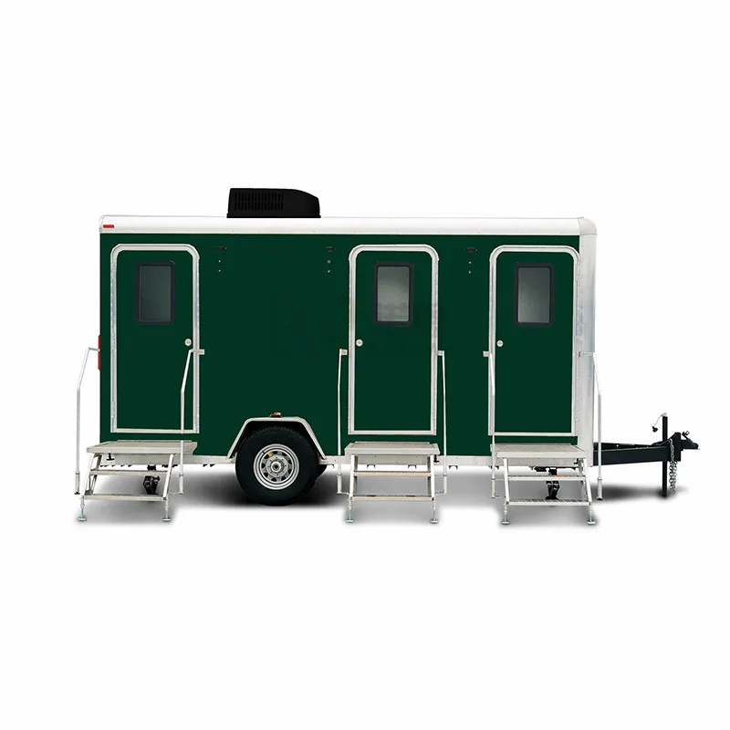 Portable Shower Bathroom And Restroom Trailer Hotsale Outdoor Toilet And Shower Trailer Easy To Disassemble