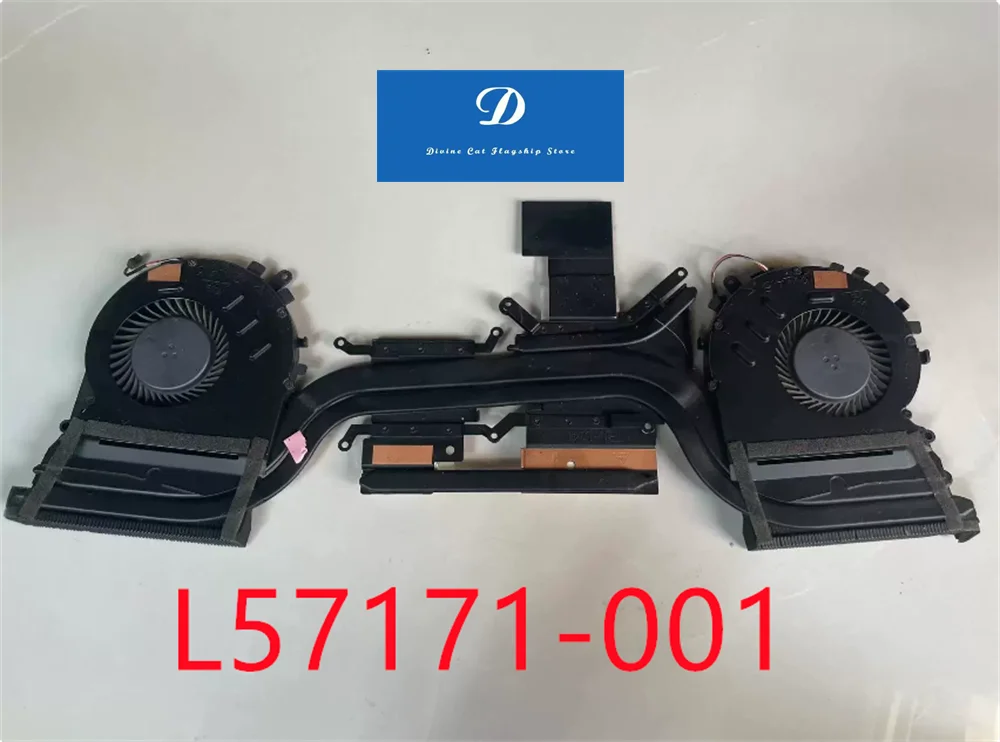 FOR HP Shadow Elf 5 15-DK Cooling Fan Copper Tube TPN-C141 M53282-001 L56900-001 L57171-001 L57170-001