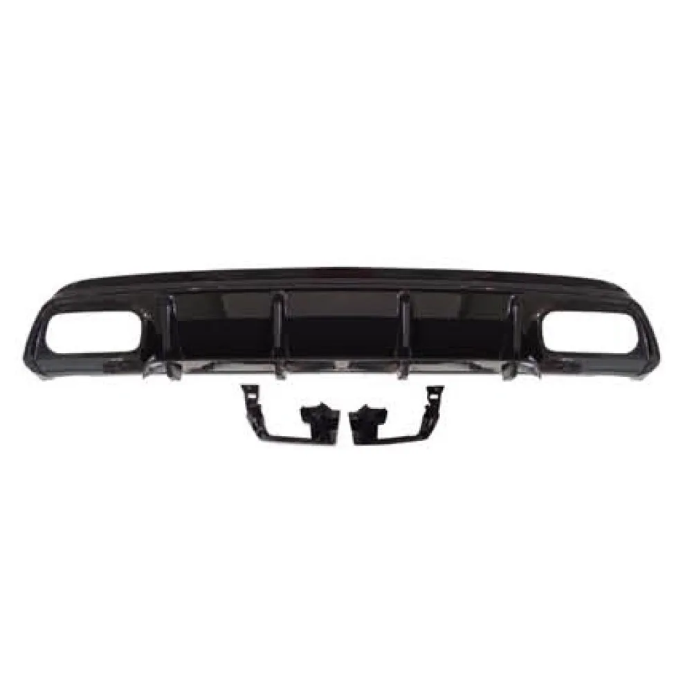 

Suitable for The rear diffuser of the Mercedes-Benz W176 A45 Class is a glossy black A45 AMG rear lip