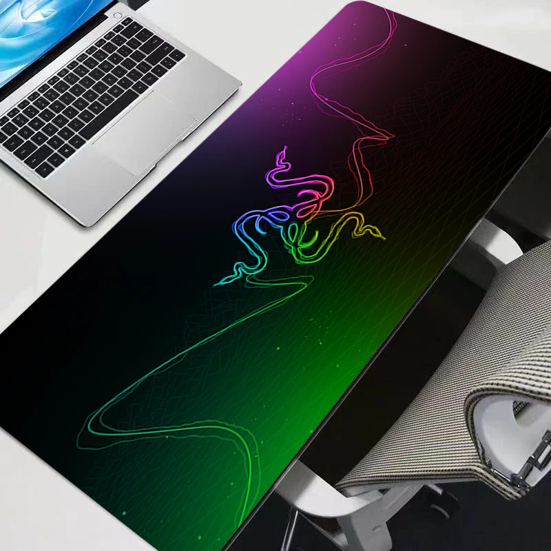 

Razer Mouse Pad PC Accessories Mousepad Large Keyboard Anime Gaming Mats HD Extended Pad Pattern Tablet Pad Anti-slip Desk Mat