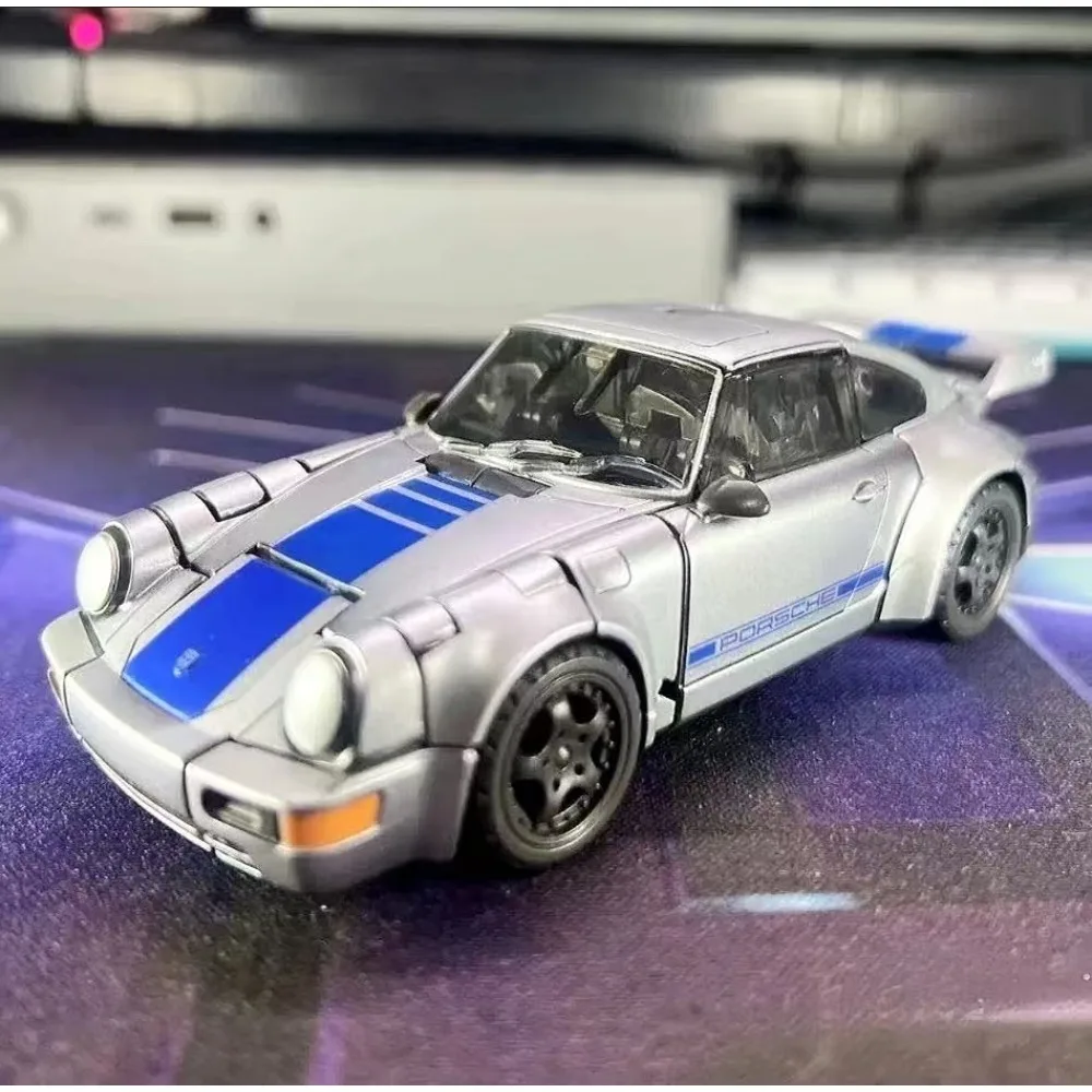 ของเล่นฮาสโบร ทรานส์ฟอร์มเมอร์ส SS105 ออโต้บอท มิราจ รุ่นปรับปรุง D-level จากภาพยนตร์ 7 แอ็คชั่นฟิกเกอร์ หุ่นยนต์แปลงร่างเป็นรถ ของสะสม ของขวัญ