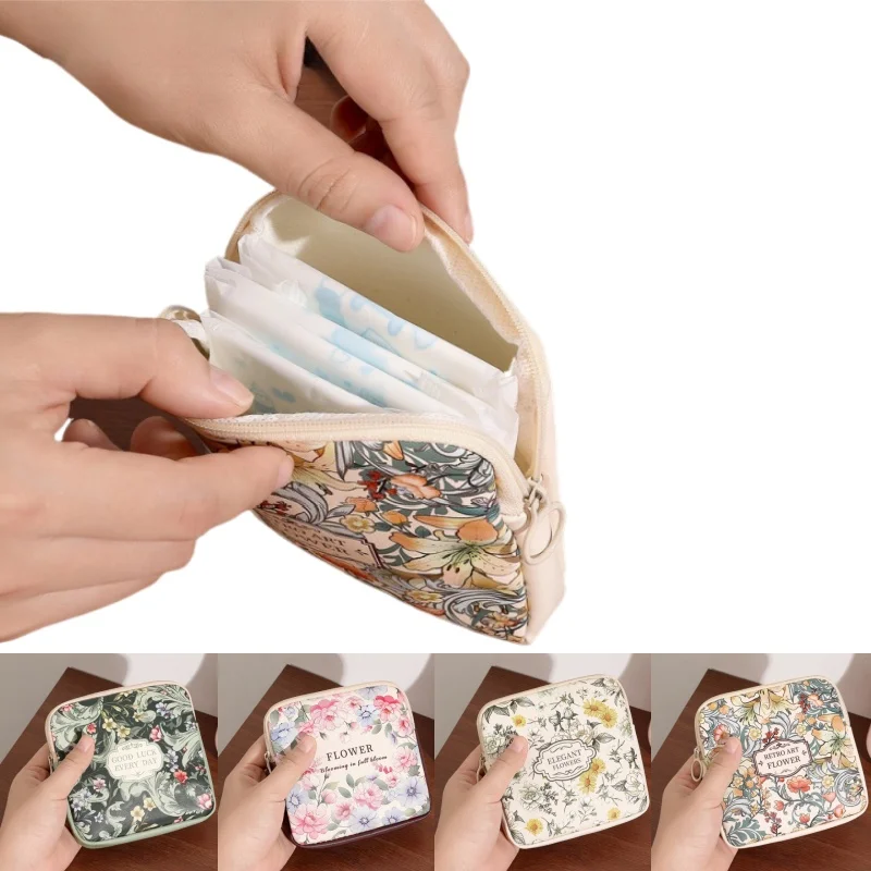 Bolsa de maquillaje cosmética para mujeres y niñas, organizador de viaje de gran capacidad, bolsa de aseo impermeable, Mini monedero portátil