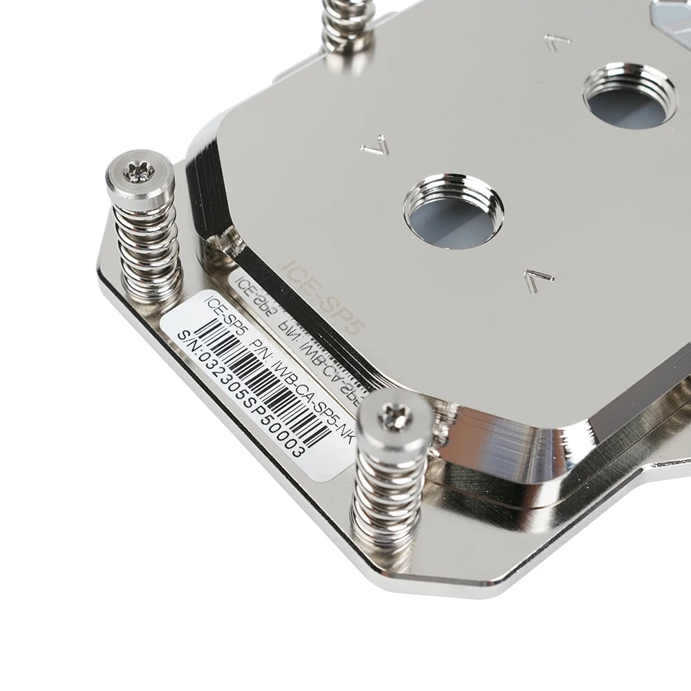 IceManCooler CPU Water Block Compatible For AMD SP5 Platform Processor Cooler,Full Copper,Support EPYC 9004 ,ICE-SP5