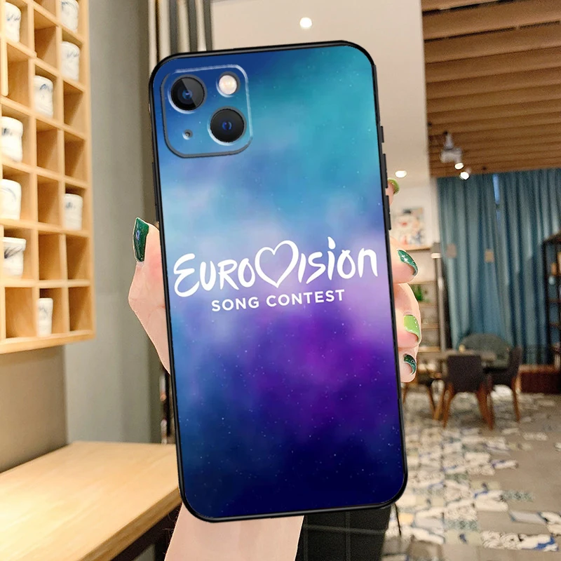 Eurovision Song Contest Case For iPhone 14 15 16 13 12 11 Pro Max XR XS X Plus 12 13 Mini Phone Cover