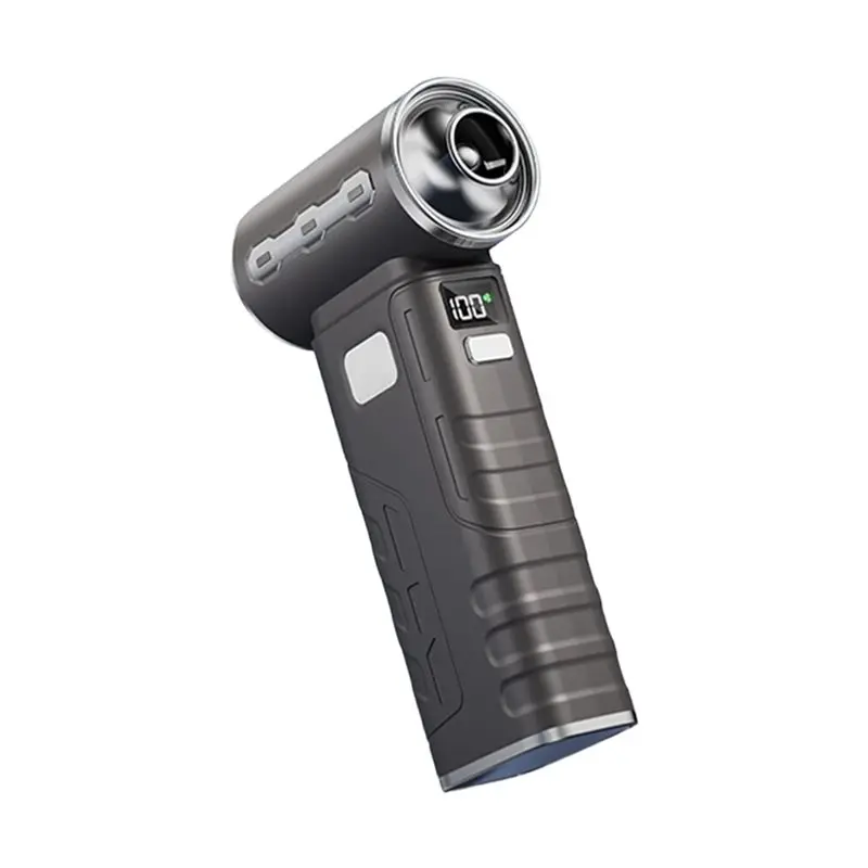 

【CHRISTMAS 】Ultra Turbo Fan Jet Battery Powered Handheld High-Speed Blower With Battery Display