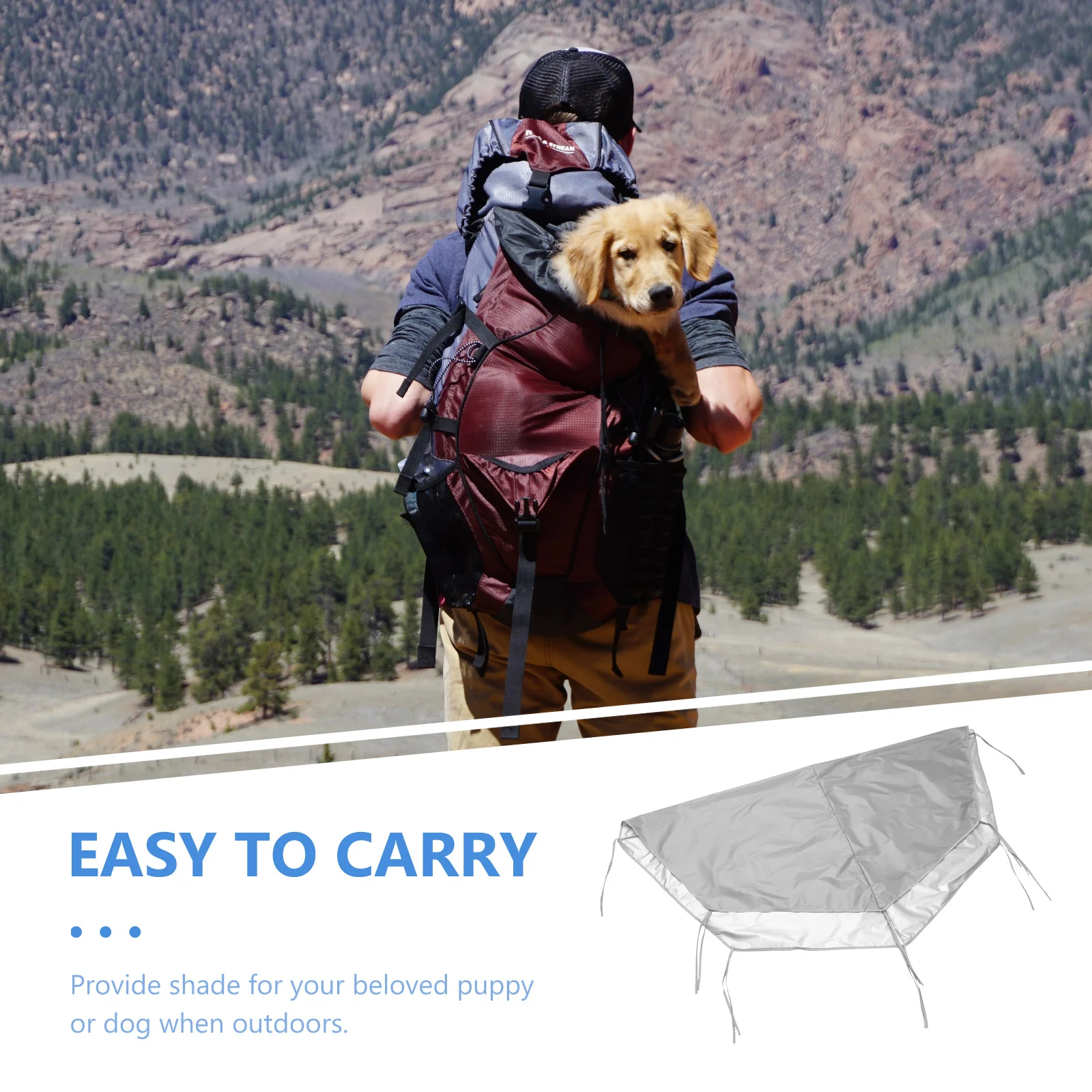 1Pcs Waterproof Dog Playpen Cover High Quality 210D Oxford Cloth Sunproof Roof Protector Outdoor Camping Pet Cage Shade Shelter