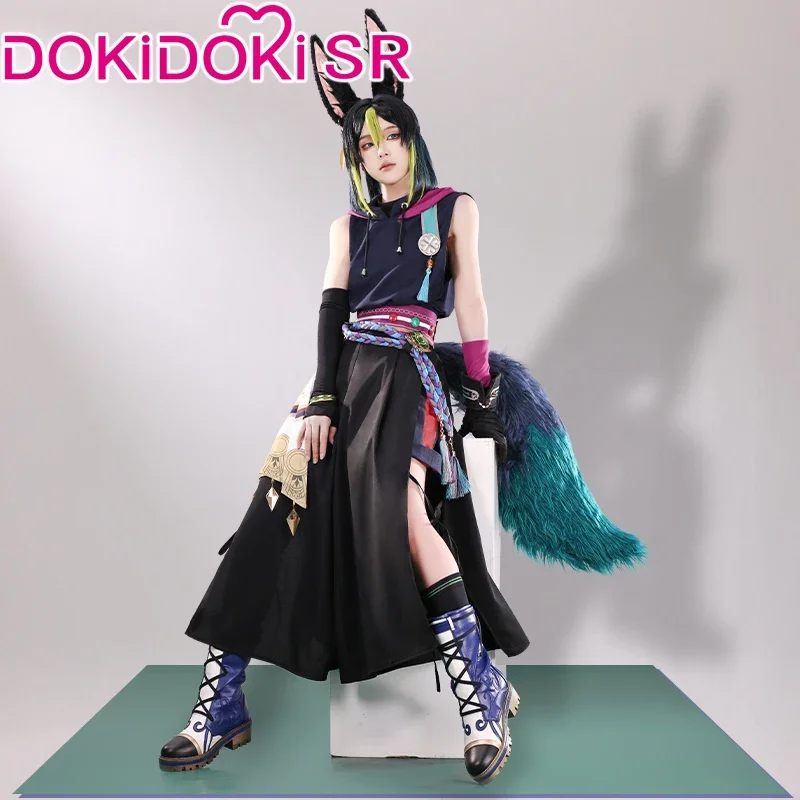 2025 Tighnari Doujin Cosplay Costume Game Genshin Impact DokiDoki-SR Tighnari Cosplay Costume Casual Wear Tighnari Sumeru