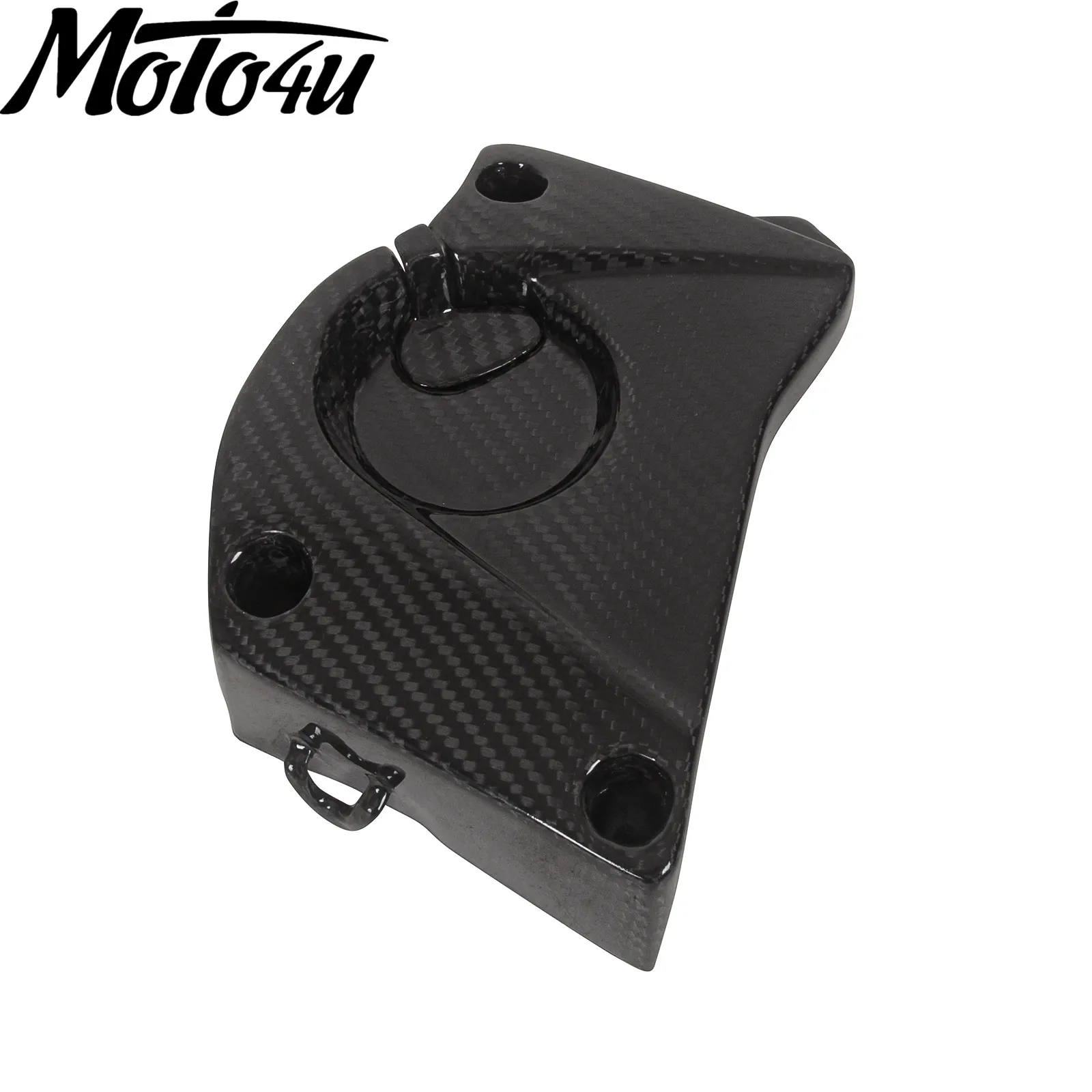 MOTO4U Carbon Fiber Motorcycle Front Sprocket Cover for BMW S1000R 2014 2016 2017 2018 2019 2020 S1000RR 2009-2018