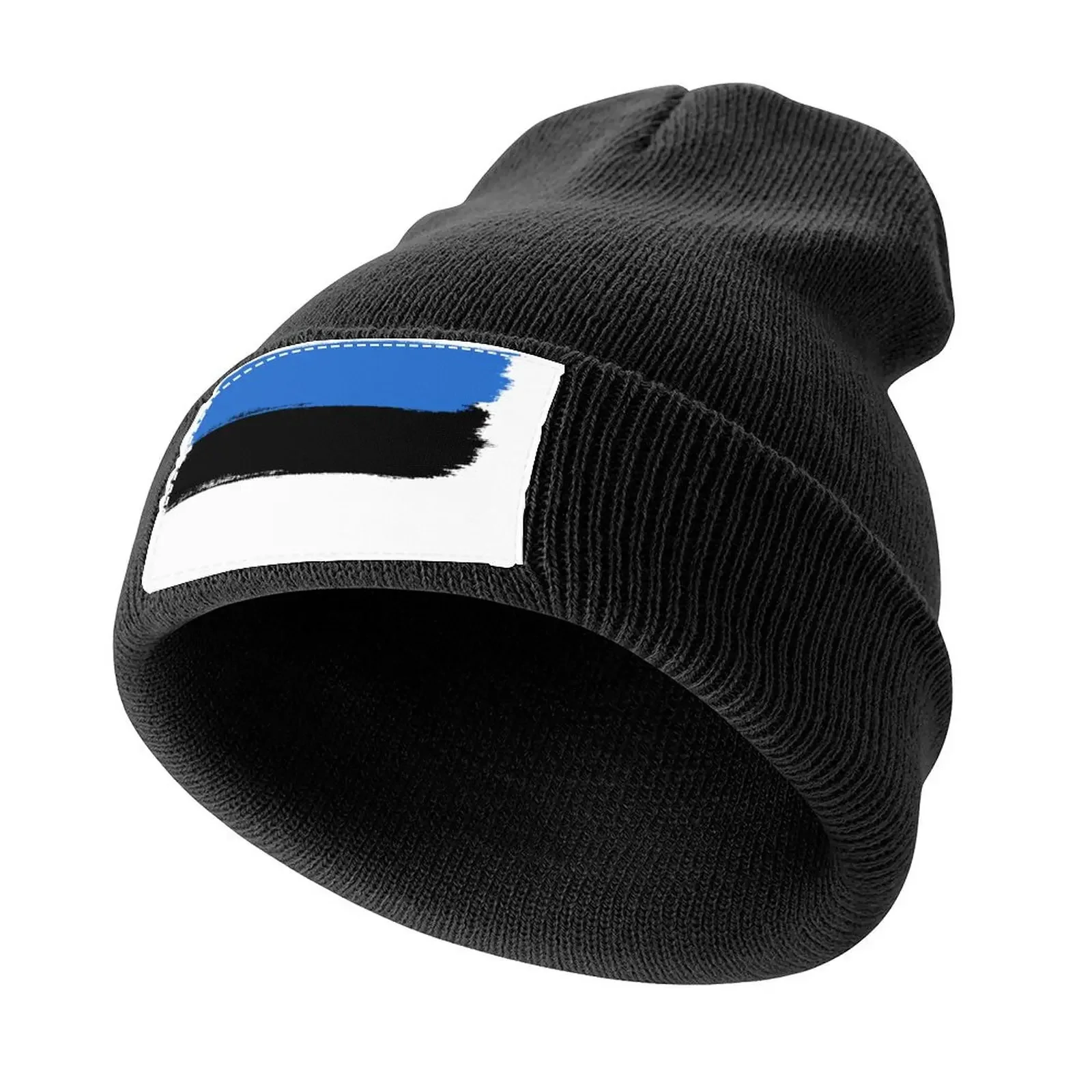 

Estonia flag used look Knitted Cap sun hat Beach Golf Wear Men Caps Women's