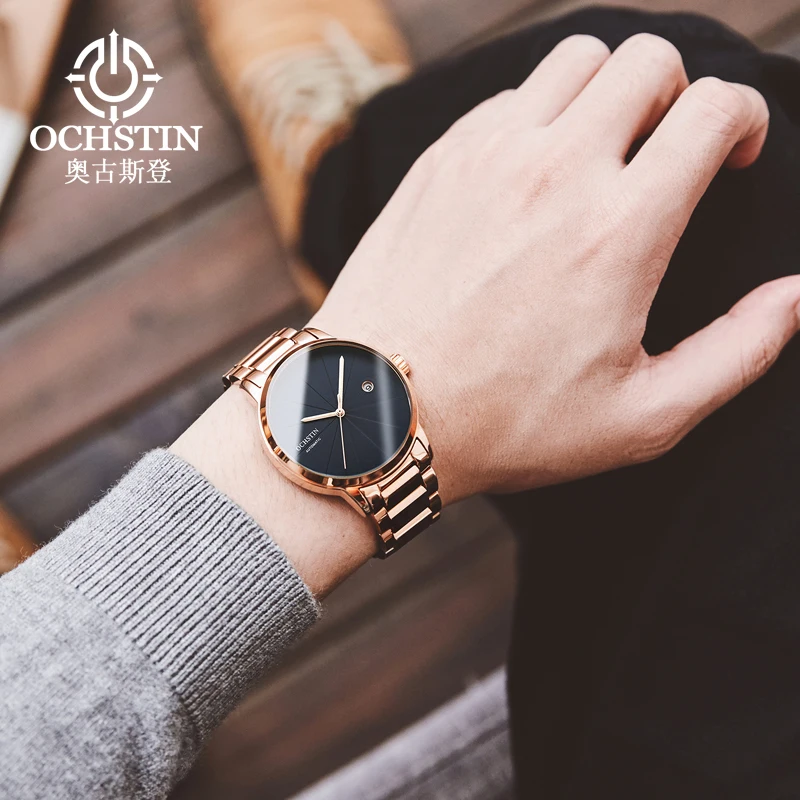 OCHSTIN2024 Business Men's Luxury Original Brand Men's Automatic Mechanical Watch Men's Waterproof Watch Men's Gift