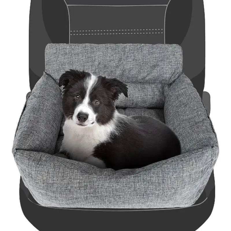 Dog Car Seat Removable Dog Seat For Car Washable Animal Carriers For Vehicle Waterproof Pet Carrier For Dogs Cats