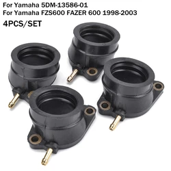 FZS 600 Motorcycle Carburetor Interface For Yamaha FZS600 FAZER 600 1998-2003 5DM-13586-01 Intake Carburetor Outlet Manifold