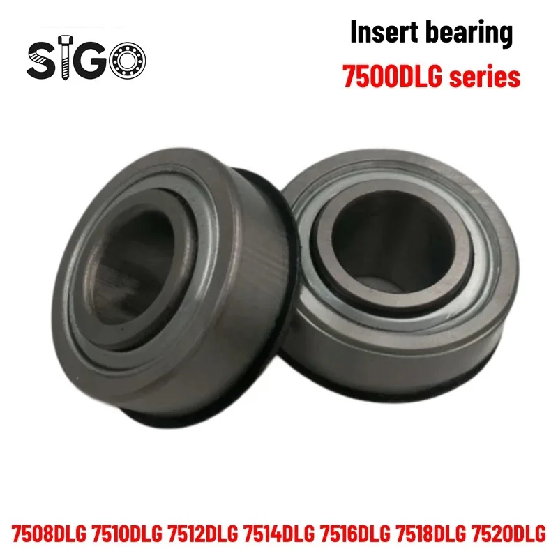 1PCS 7508DLG 7510DLG 7512DLG 7608 7610 7612 7618 DLG Single Row Ball Bearing Heavy Duty Double Sealed, Felt Seal Ball Bearings