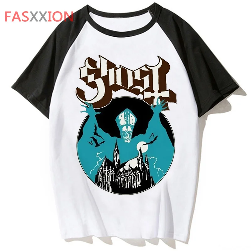 Ghost Band t shirt t-shirt female casual streetwear aesthetic grunge funny t shirt couple clothes