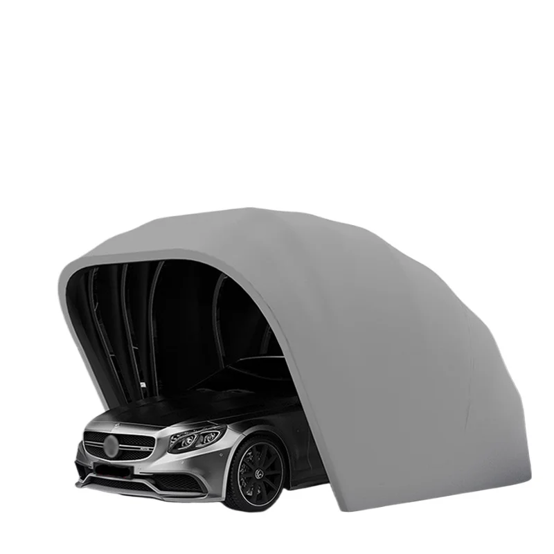 Outdoor hydraulic car shed, folding parking shed, garage, household sunscreen, rain shelter, car mobile tent, sunshade canopy