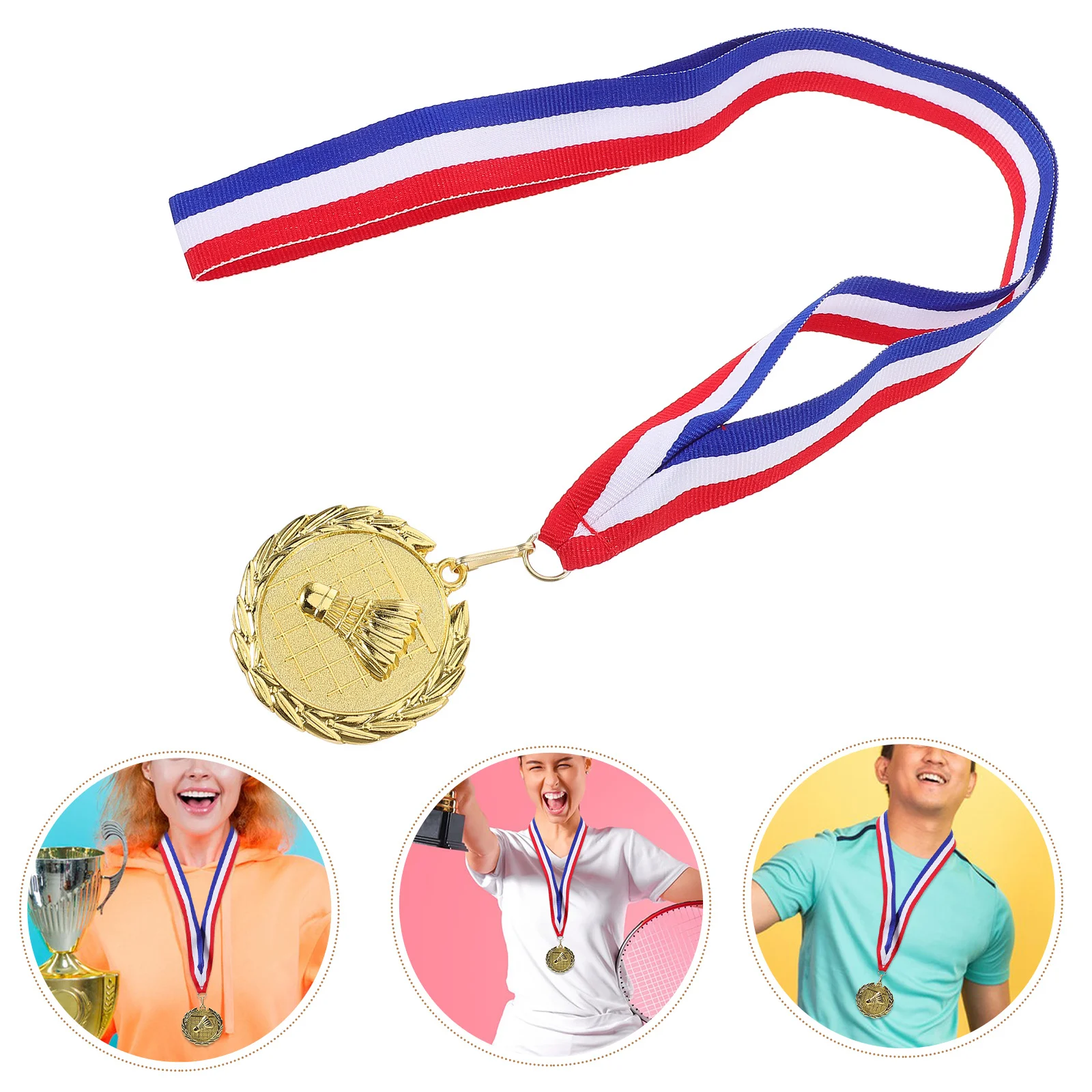 

Badminton Competition Award Medals Precision Craftsmanship Sports Prizes for Winners Event Party Favors Badminton Medals