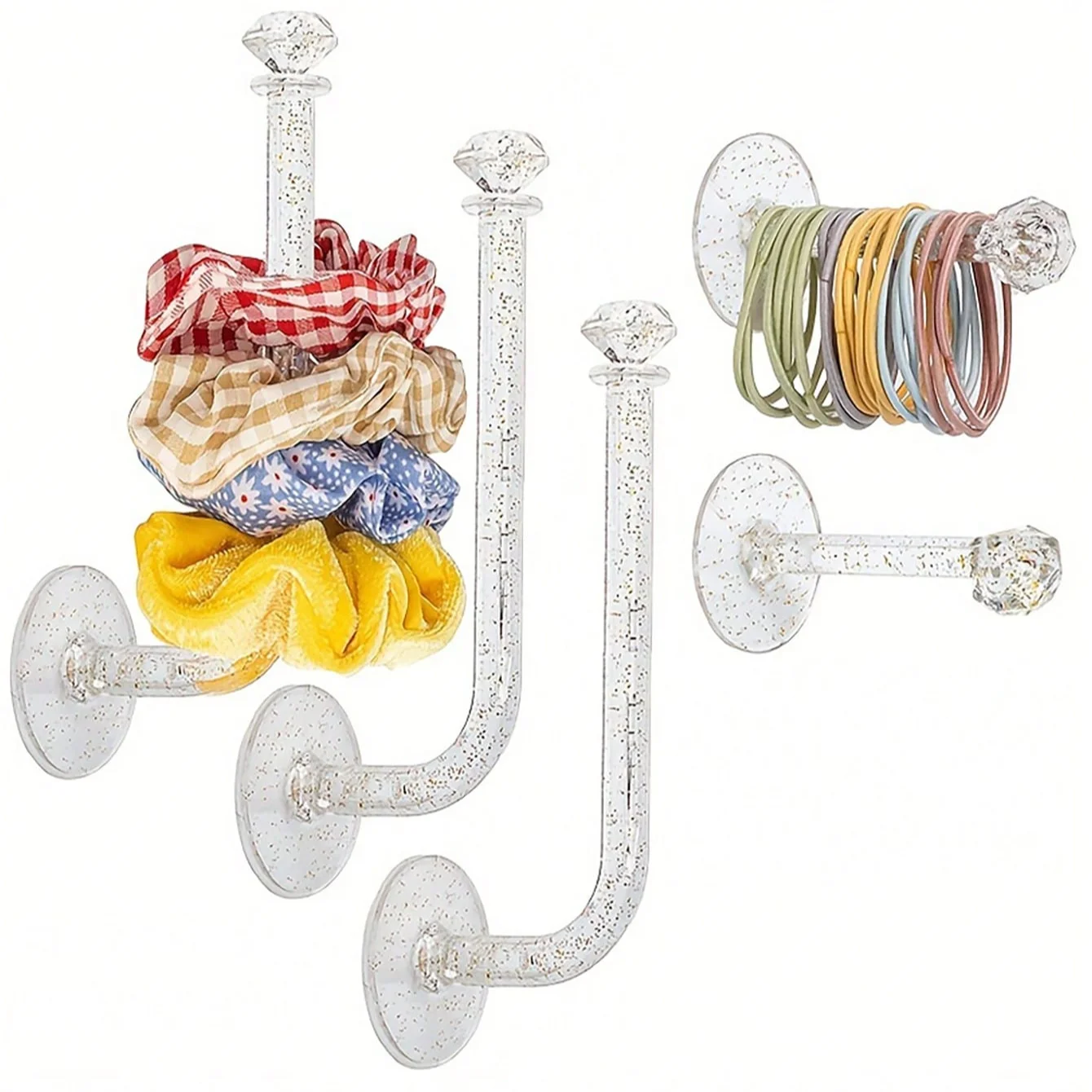 5/10 jewelry rack, clear crystal necklace rack jewelry rack,