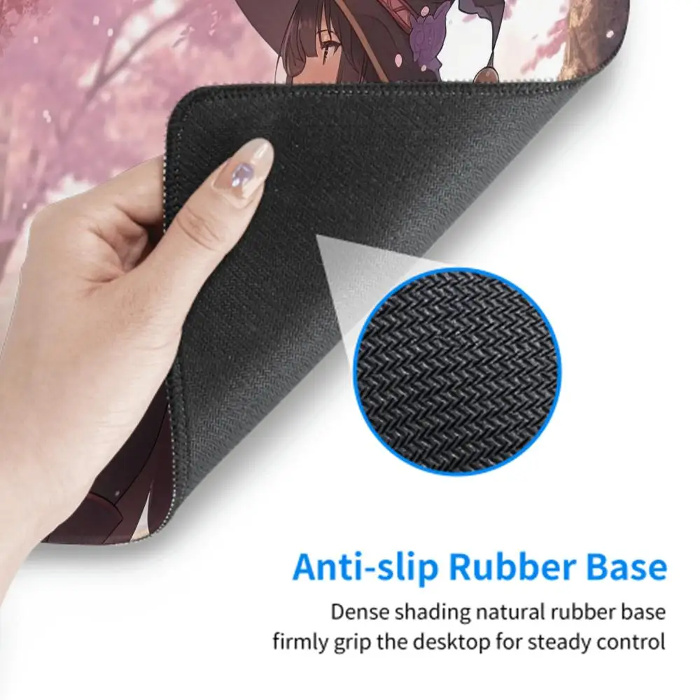 Konosuba Megumin1000x500 حار أنيمي القلقاس ساكاموتو أيام XXL كبير الألعاب ماوس الوسادة عدم الانزلاق مكتب لوحة المفاتيح الحصير حصيرة مكتبية لوحة الماوس #2