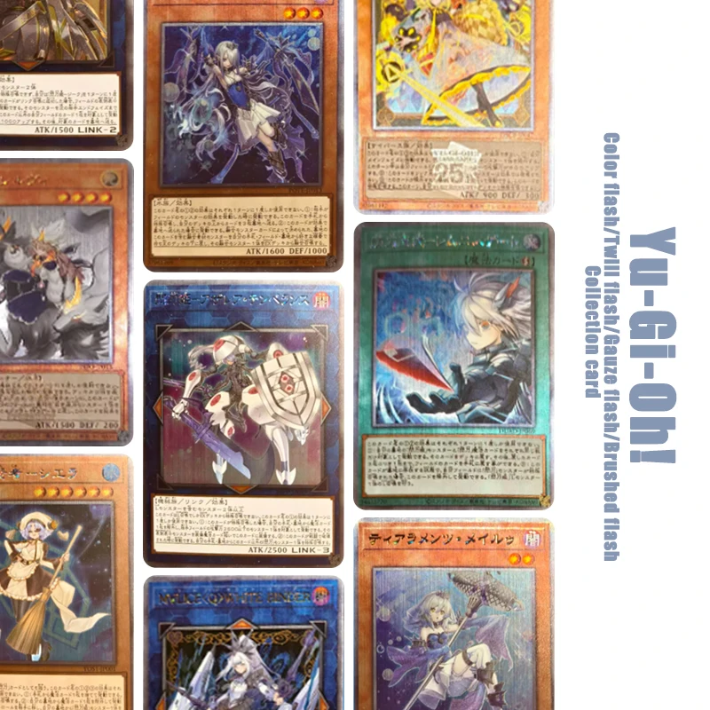Yu-Gi-Oh! Maliss Sky Striker Ace Tearlaments Incredible Ecclesia The Virtuous Homemade Diy Collection Flash Card Toys Gift