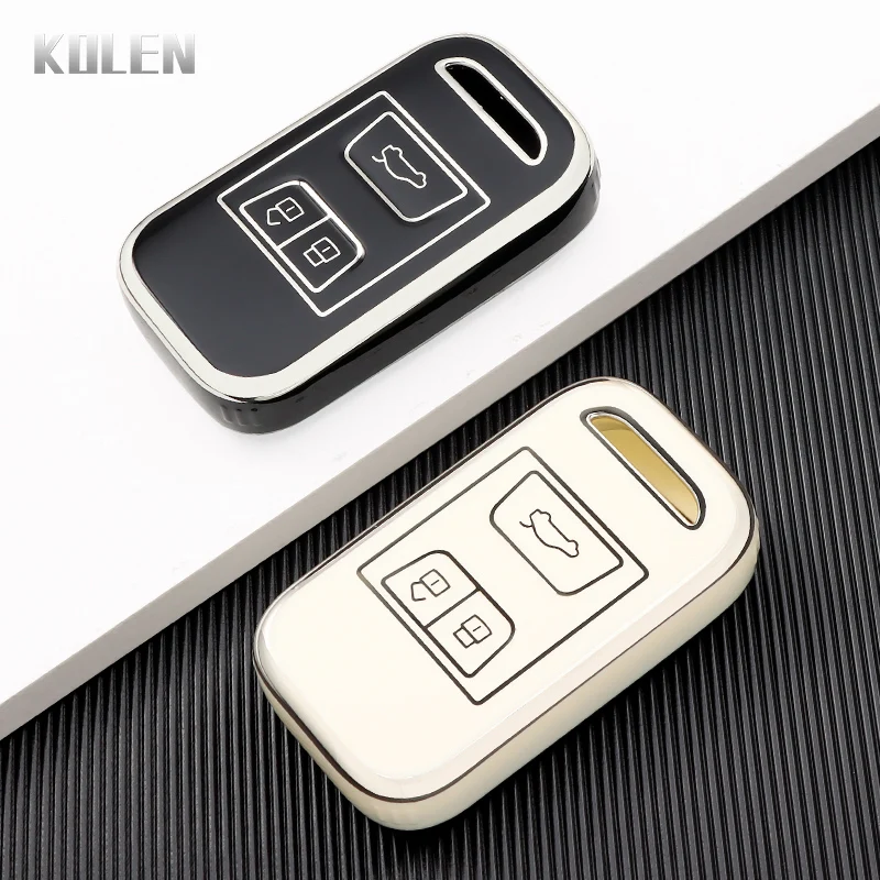 TPU Car Smart Key Case Cover Shell Fob per Chery Tiggo 3 5X 4 8 Glx 7 2019 2020 Arrizo per Cheri Tiggo 8 accessori per lo Styling dell\'auto