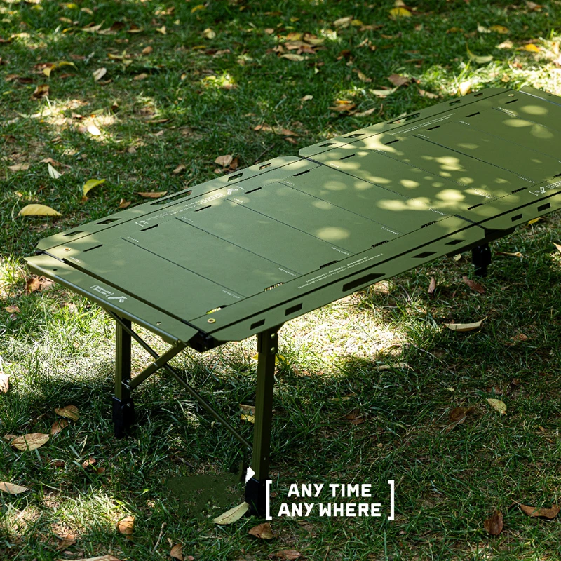 Foldable IGT Table with Five Units Outdoor Camping Portable Picnic Barbecue Multifunctional Table